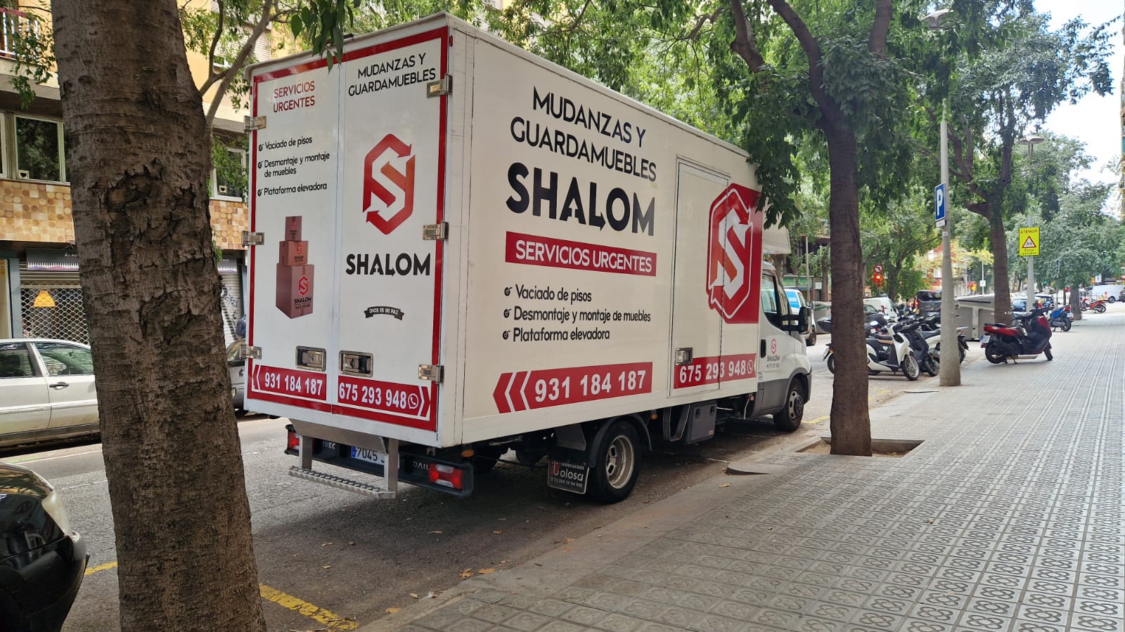 Furgoneta de Mudanzas Shalom